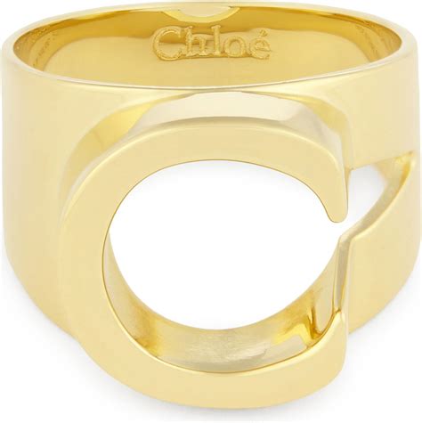 chloe c ring|chloe rings for women.